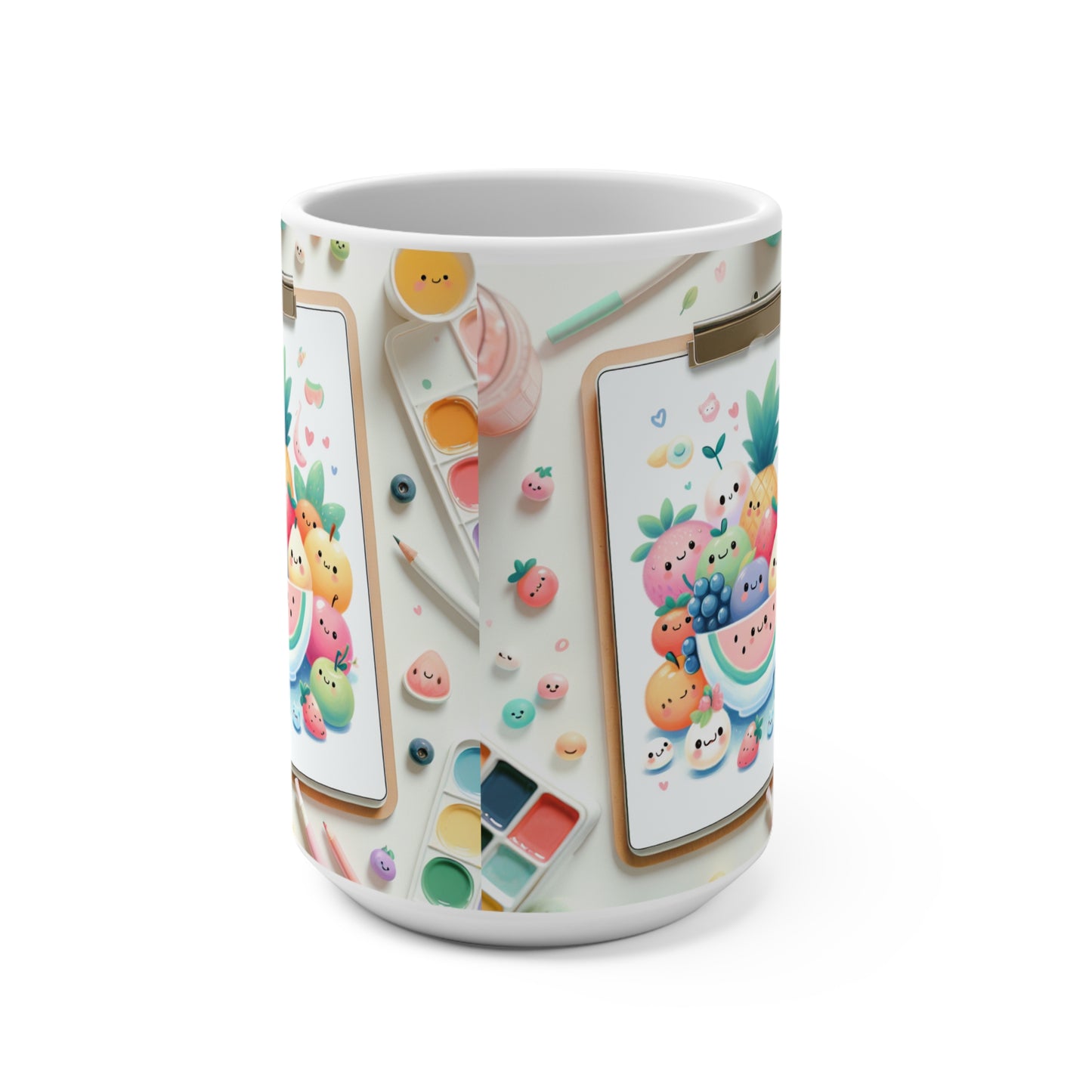 Mug 15oz - Fruit Themed Coffee Mug, Gift for Him, Gift for Her