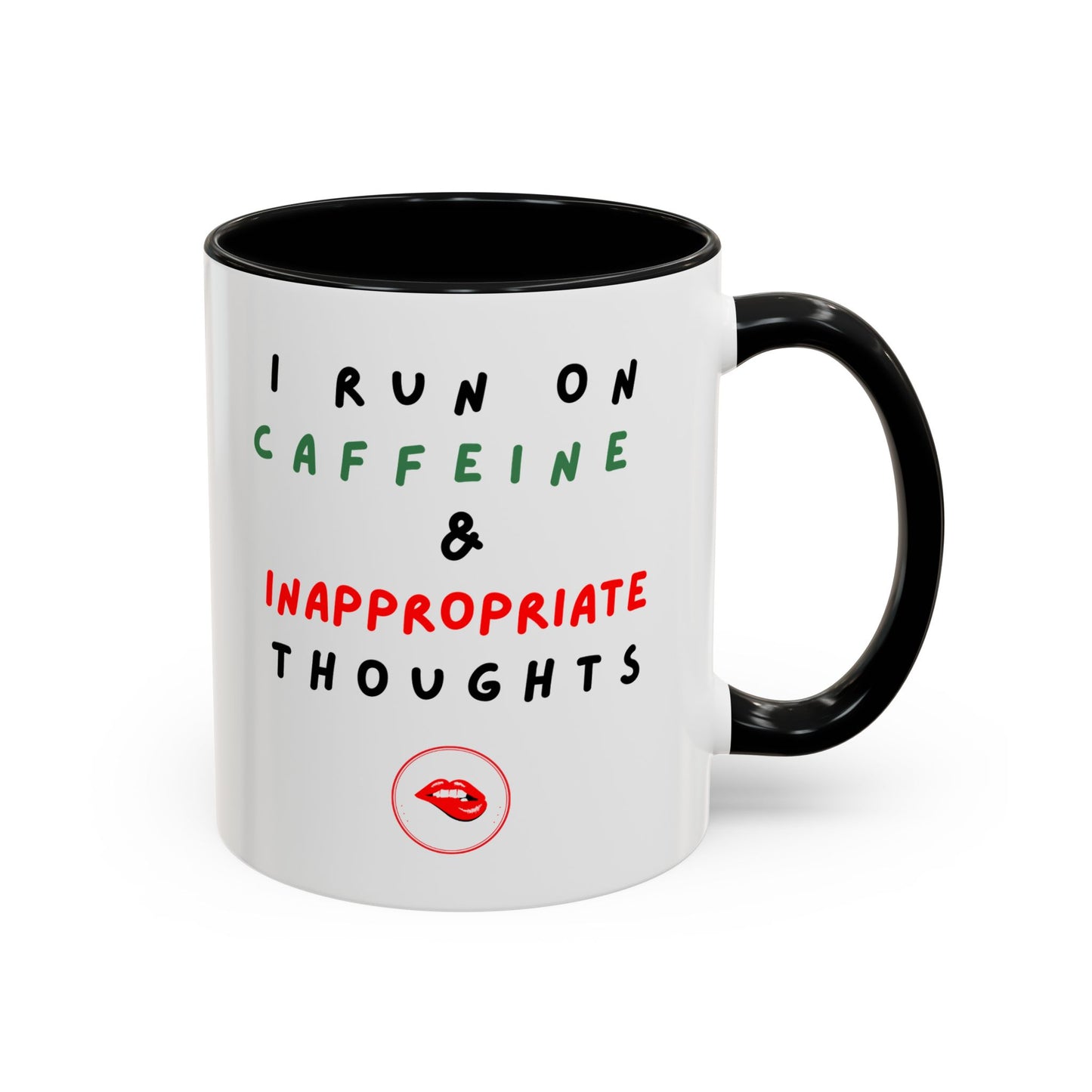 Mug - Naughty Quotes Accent Coffee Mug (11, 15oz)